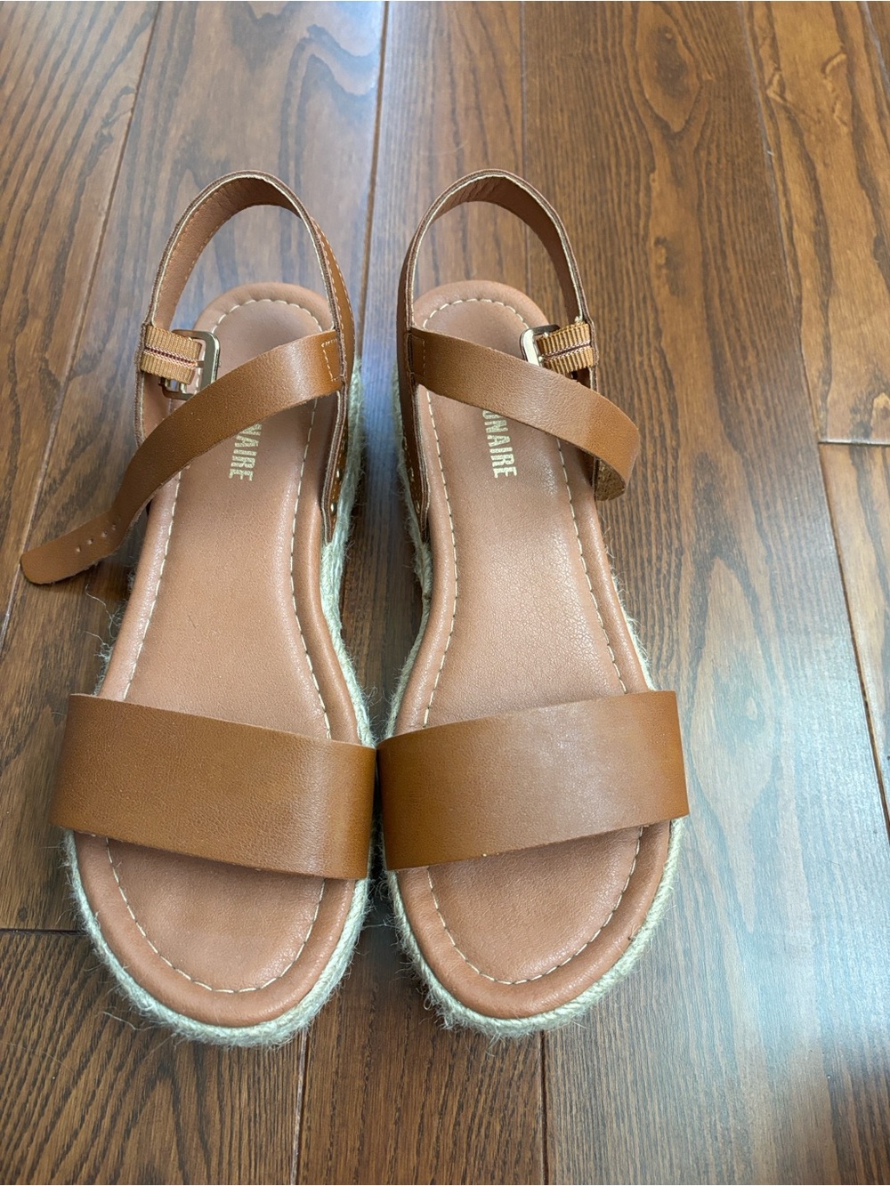 Espadrille Slingback Sandals - Tan Women’s Summer Shoes - Picture 7 of 7